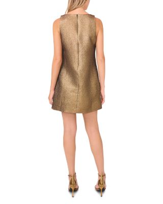 Metallic Shift Dress