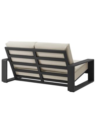 Lirienne Outdoor Patio Aluminum Loveseat