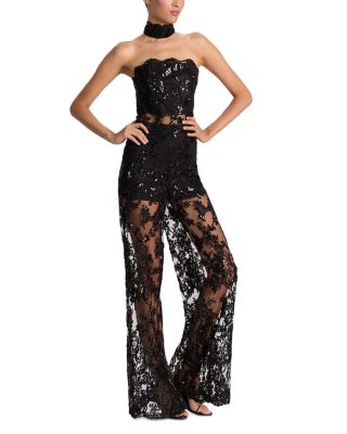Georgie Embellished Lace Jumpsuit