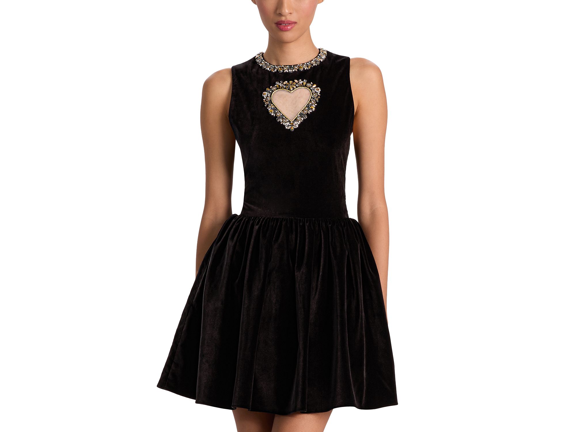 Ella Embellished Sleeveless Dress — Image 3