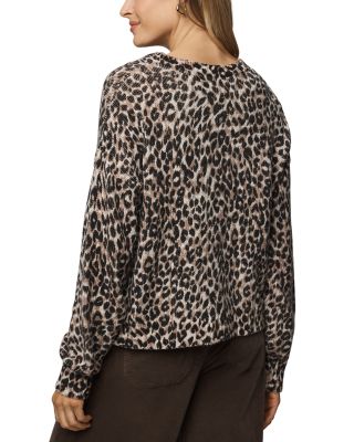 Delaney Leopard Print Sweater 