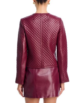 Brooke Faux Leather Jacket