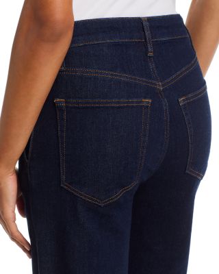 The Straight High Rise Trouser Jean in Rinse