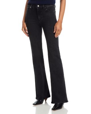 FRAME - The Icon High Rise Flare Jeans in Meteor