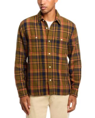 Midweight Flannel Button Down Shirt