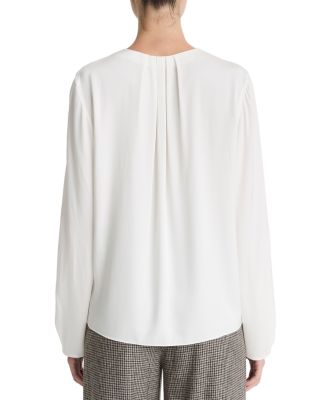 Pleated Neck Blouse