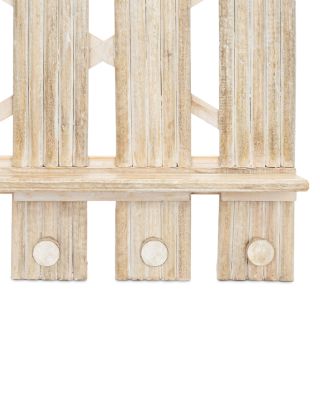 Charlie Farmhouse Fence Wall Shelf