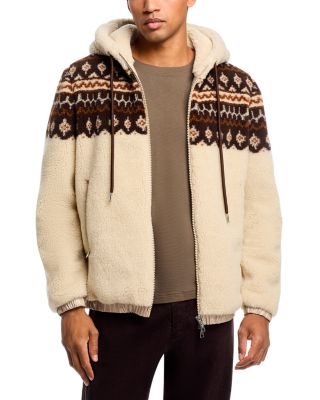 Jacquard Hooded Jacket