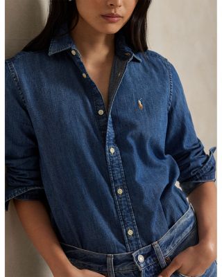 Denim Button Down Shirt
