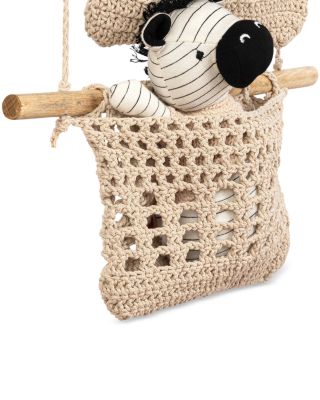 Charlie Farmhouse 3 Tier Toy Hanging Wall Storage