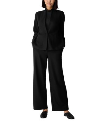 Wool High Collar Jacket