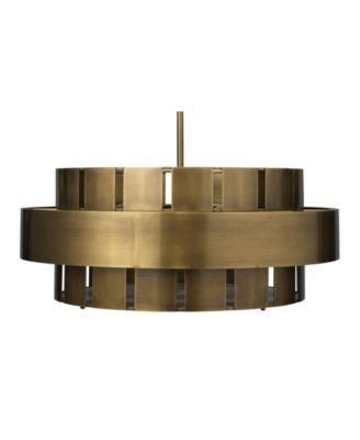Orbit Steel 4-Light Chandelier