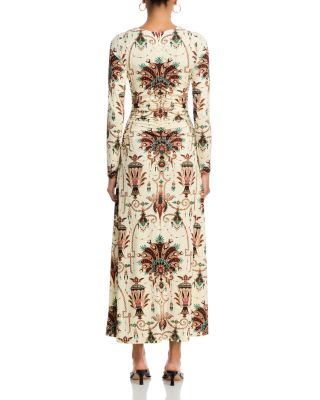 Maisy Ruched Midi Dress