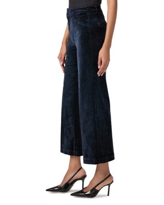 Clean Front Anessa High Rise Ankle Jeans in Deep Navy
