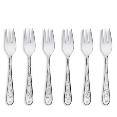 Toy's Delight Cake Forks, Set of 6
