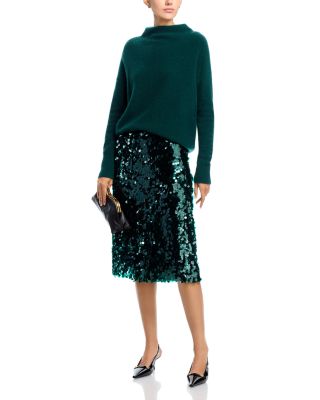 Sequined Midi Skirt 