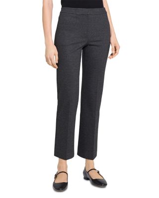 Cropped Kick Flare Pants