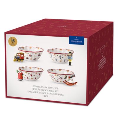 Toy's Delight Anniversary Bowl, Set of 4