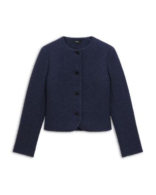 Clean Crewneck Jacket