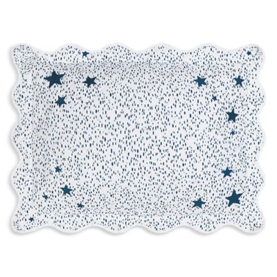 Celine Stars Mini Embroidered Boudoir Pillow Cover