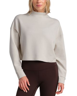 Dreamglow Cropped Mock Neck Top