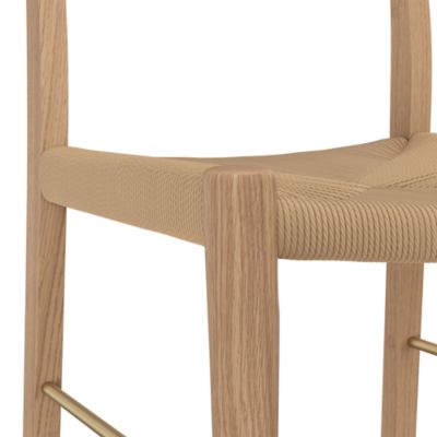 Bondi Counter Stool, Light Oak