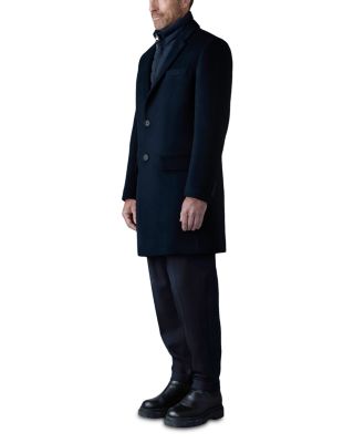 3-in-1 Wool Coat with Removable Down Liner