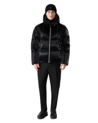 Kent-Glo High Gloss Quilted Hooded Down Jacket