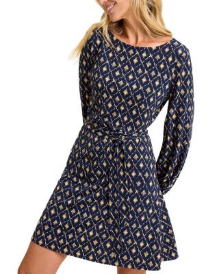 Diamond Cay Long Sleeve Short Dress