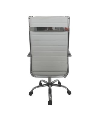 Tioga 43-inch Faux Leather Height Adjustable Swivel Office Chair