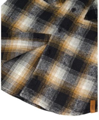 Boys' Hooded Polar Fleece Overshirt with Hood - Little Kid