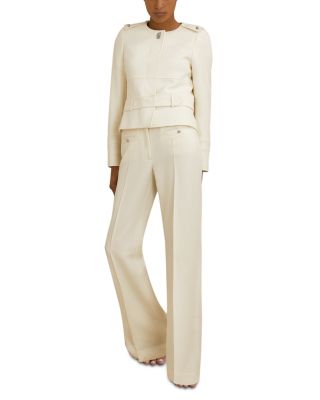 Athena Belted Wool Jacket