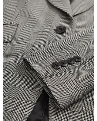 Petite Brooklyn Check Blazer