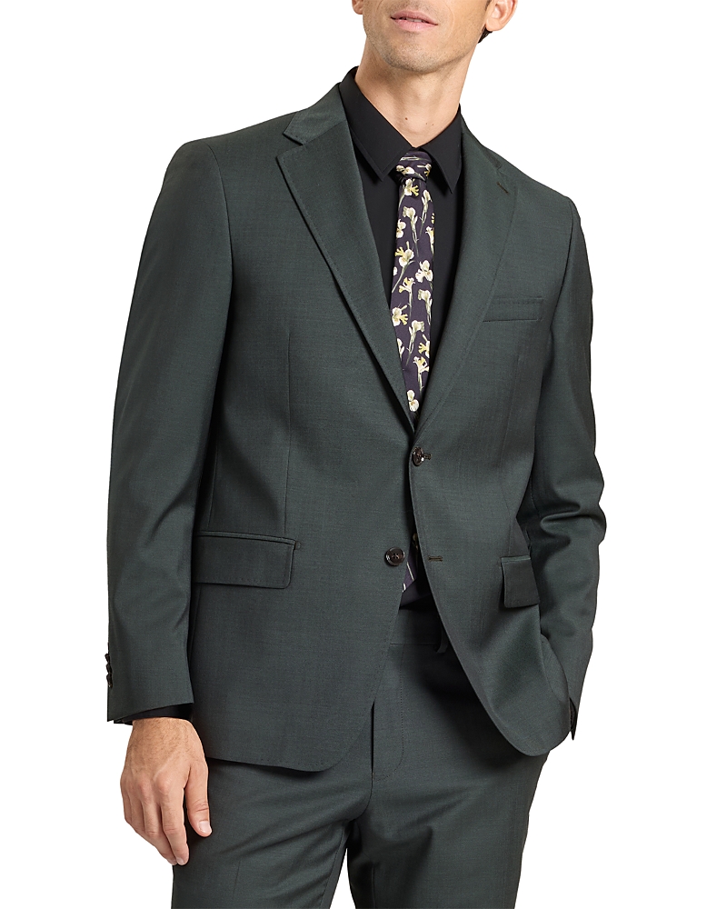 Ted Baker Wright Twill Modern Fit Suit Jacket In Green