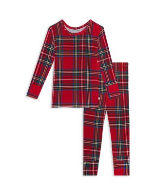 Unisex Tartan Plaid Classic Pajama Set - Baby