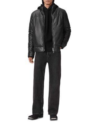 Furse Leather Puffer Jacket