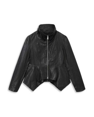 Grace Leather Biker Jacket
