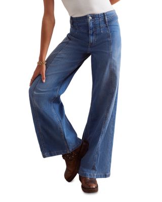 Libre Wide Leg Jeans in Goodie