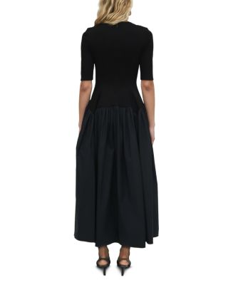 Gathered Drop Waist Dress