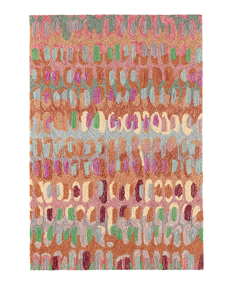 Dash & Albert By Annie Selke Dash Albert By Annie Selke Paint Chip Wool Da1834 Area Rug, 2'0x3'0 In Multi
