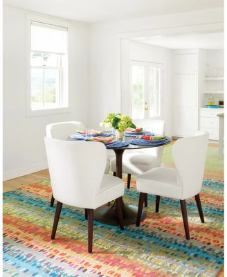 Dash  Albert by Annie Selke Paint Chip Wool DA552 Area Rug, 4'0"x6'0"