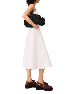 Rorsya Pointelle Knit Midi Dress