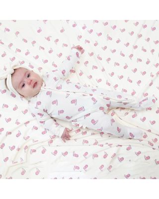 Girls' Petite Cowgirl Boots Zipper Ruffle Back Footie - Baby