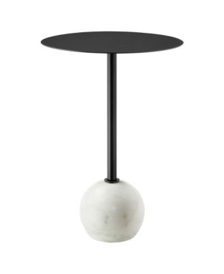Aliza Round Marble Side Table