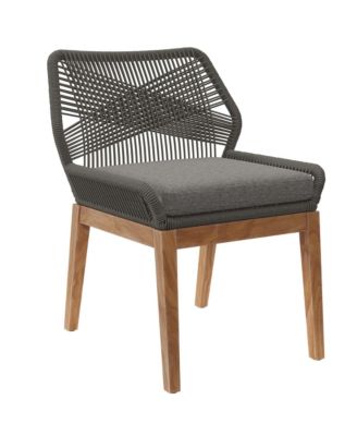 Wellspring Outdoor Patio Teak Wood Dining Chair