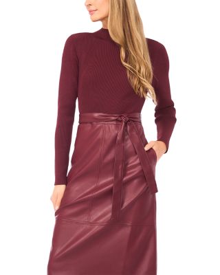 Oneida Mixed Media Dress