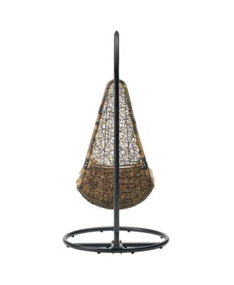 Abate Wicker Rattan Outdoor Patio Swing Chair
