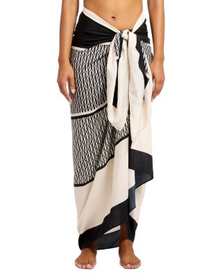 Colorblocked Sarong