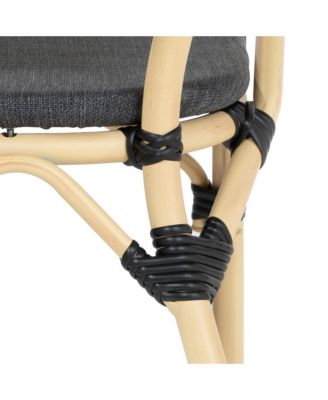 Madison Aluminum Patio Arm Chairs, Set of 2