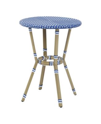 Dimballe PE Wicker Patio Round Dining Table, Set of 3